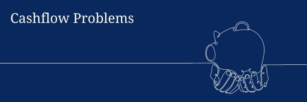 cash flow problems image