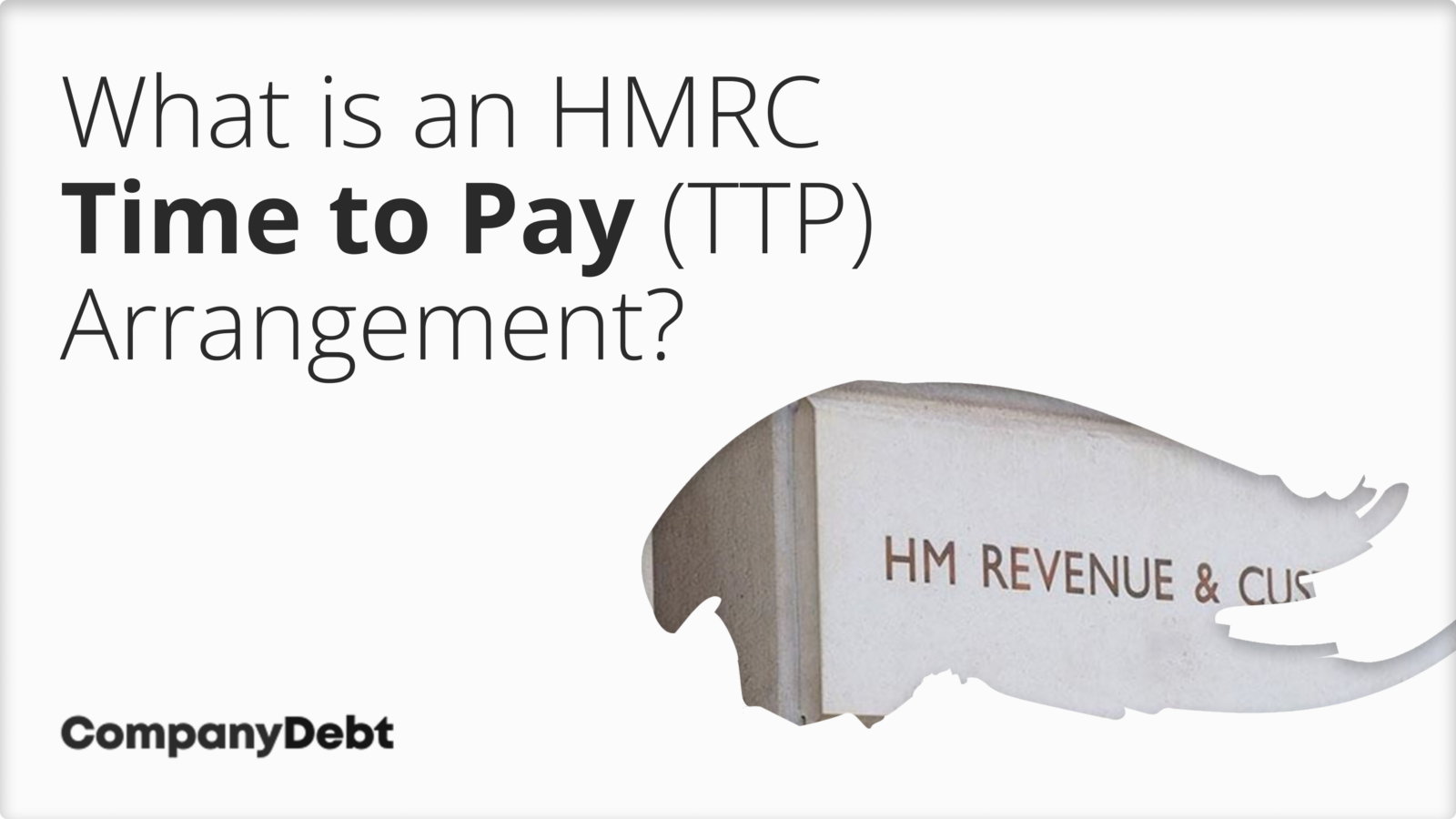 HMRC Time to Pay Company Debt