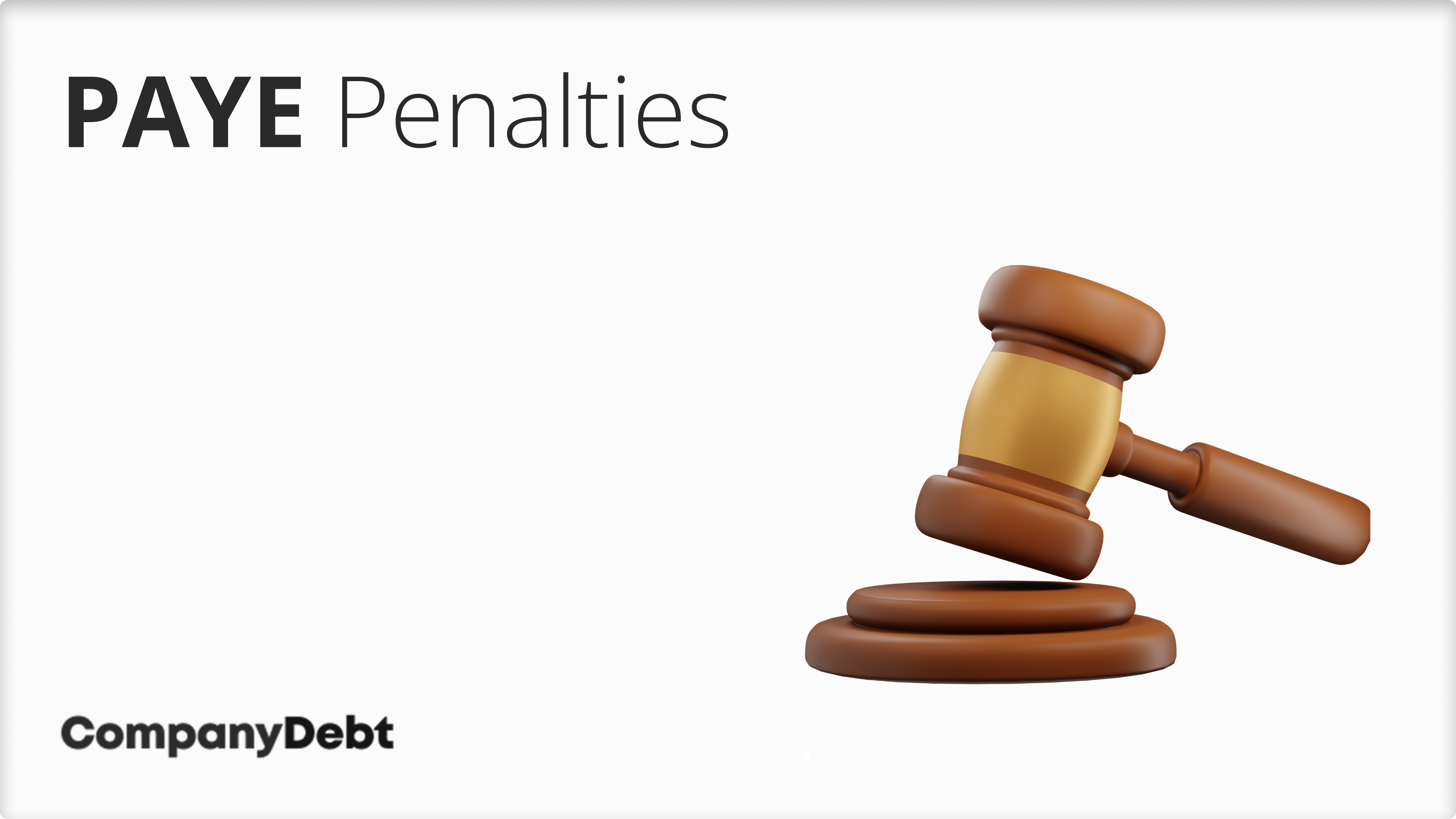 PAYE Penalties