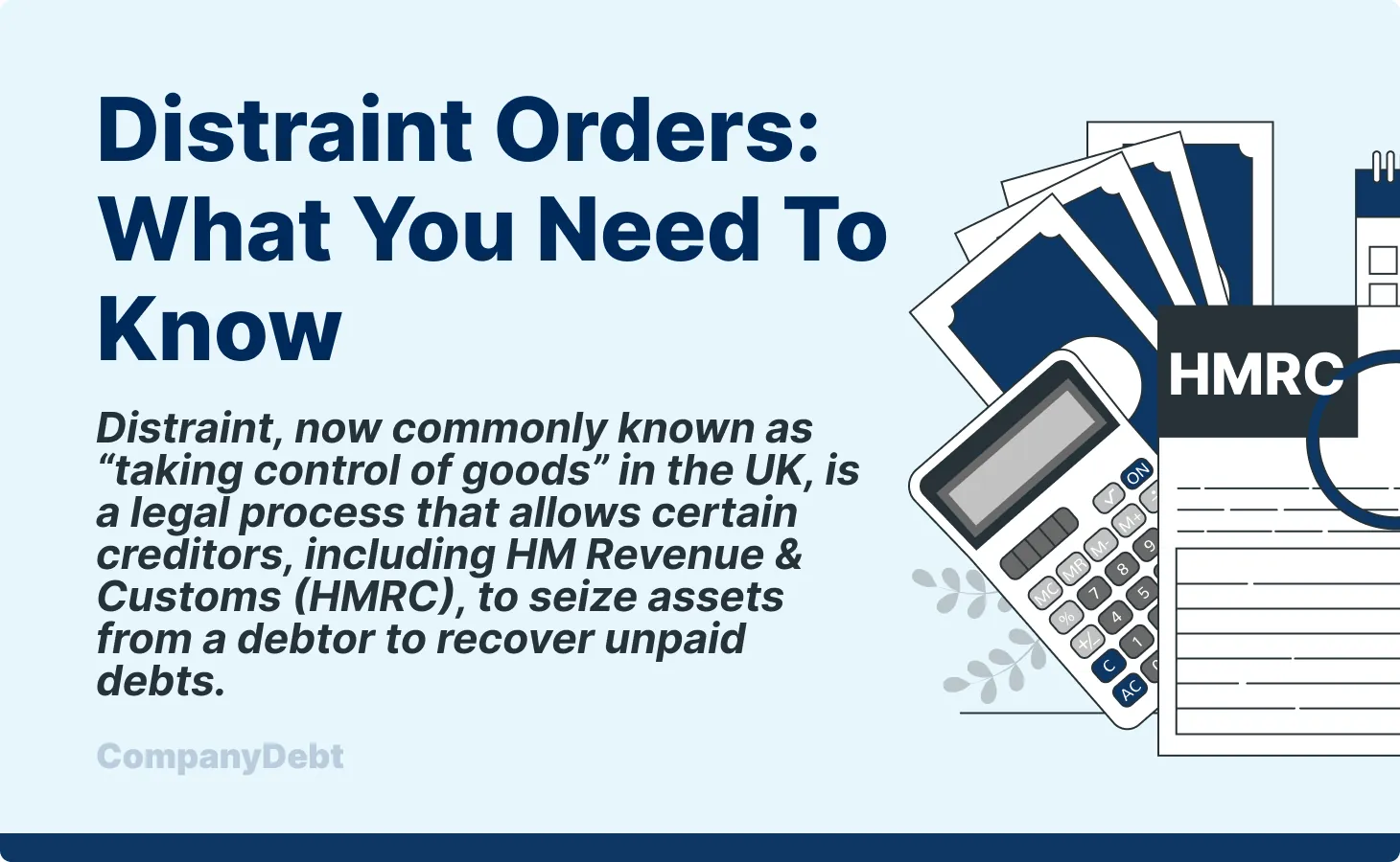 Distraint Orders: What You Need to Know