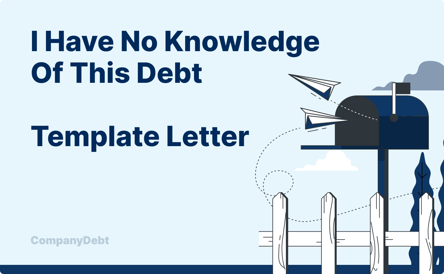 I Have No Knowledge of this Debt Template Letter