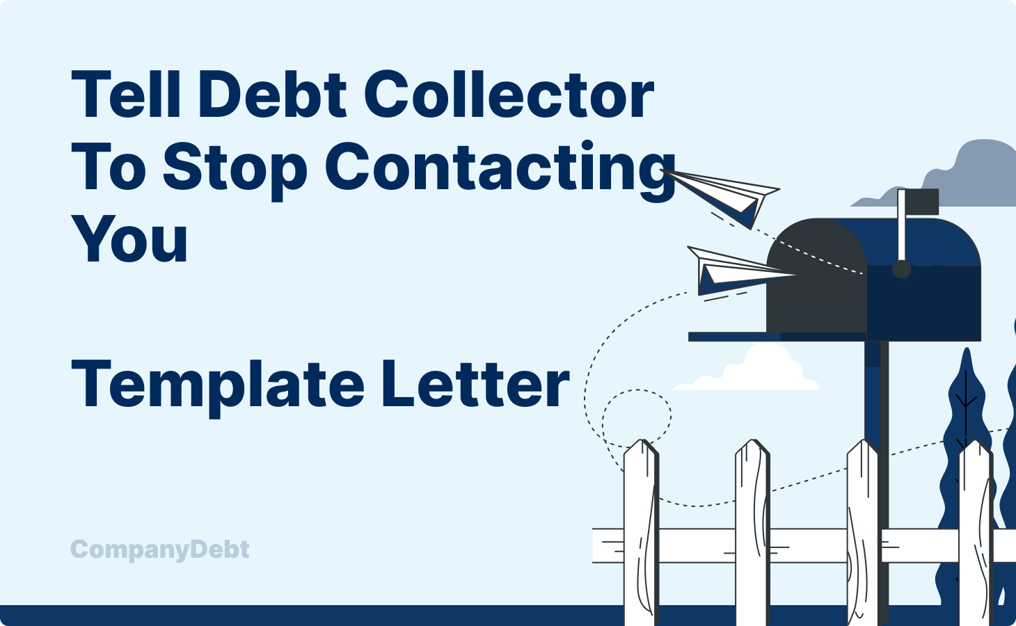 Tell Debt Collector to Stop Contacting You - Template Letter