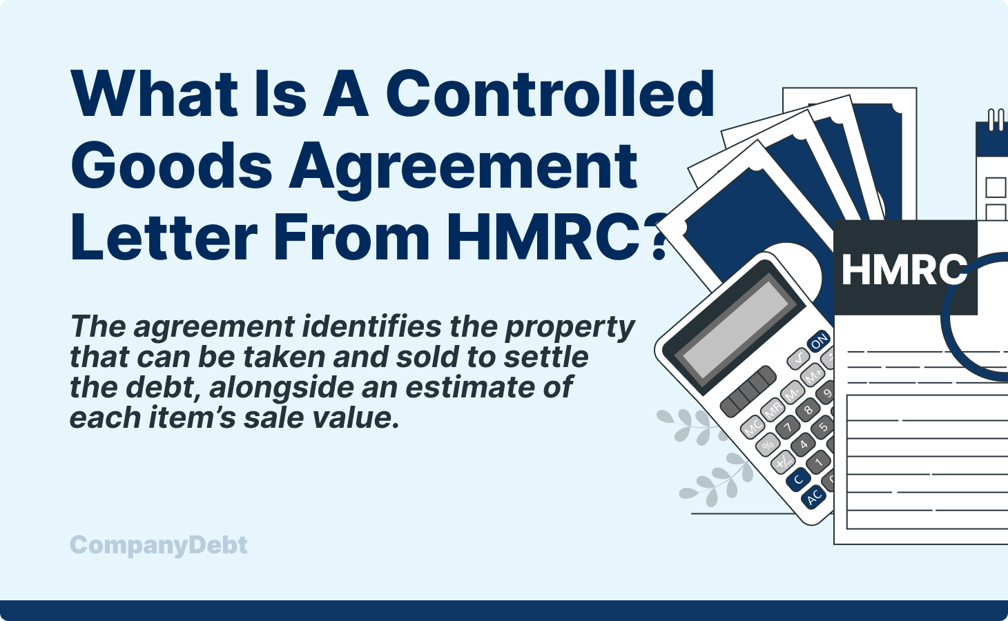 What is a Controlled Goods Agreement Letter From HMRC?